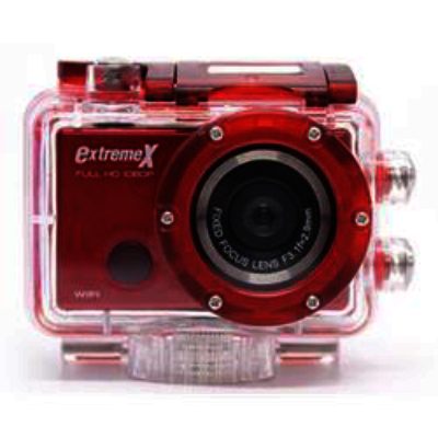 MiGEAR 1080p Wifi Action Camera - Red